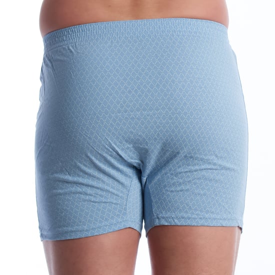 Packung mit 2 essential Baumwoll-Herrenboxershorts mit elastischem Bund A0100 - Image 4