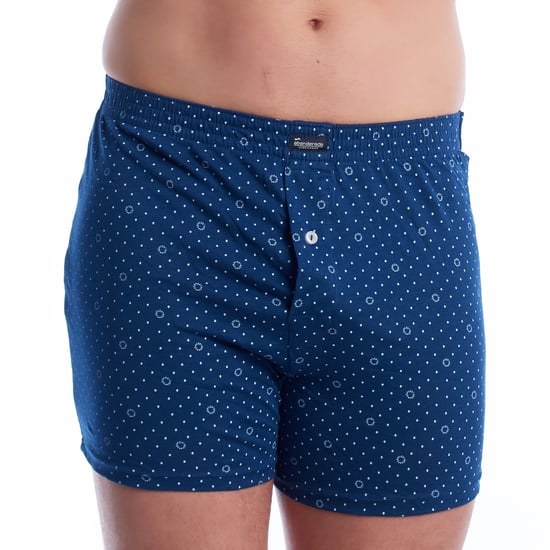 Packung mit 2 essential Baumwoll-Herrenboxershorts mit elastischem Bund A0100 - Image 5