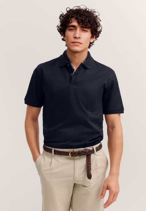 Bugatti Herren Poloshirt dezent elegant - Image 1