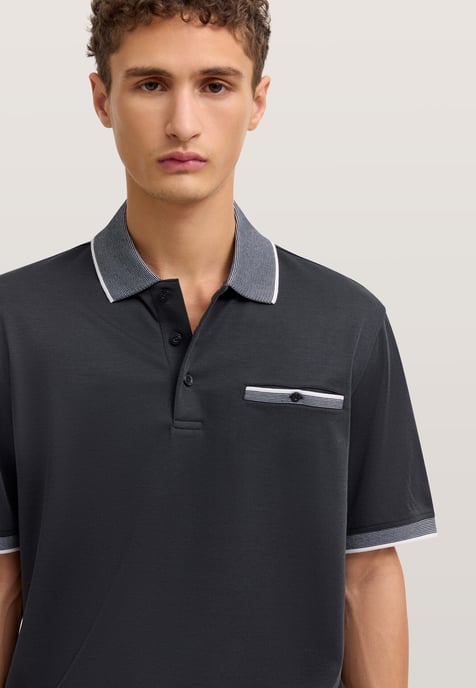 Bugatti Herren Poloshirt Modern Fit mit einer Brusttasche - Image 4