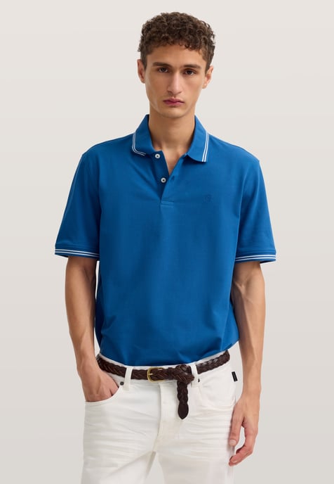 Bugatti Herren Poloshirt Modern Fit aus reiner Baumwolle - Image 1