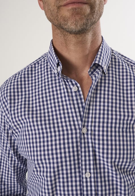 Hemd Kariertes Langarmhemd - Image 3