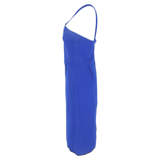 Roland Mouret Midikleid mit einem Träger aus blauer Viskose - Image 2