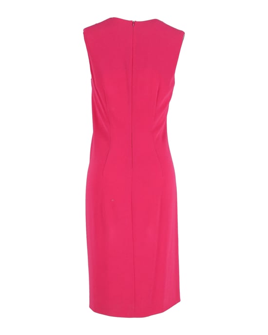 Ärmelloses Kleid von Joseph mit Raffungen aus rosa Acetat - Image 3