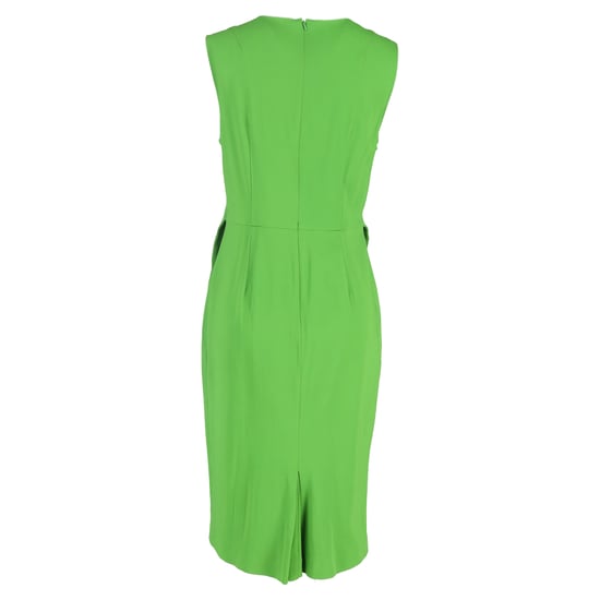 Sportmax Lagenkleid Midi aus grüner Viskose - Image 3