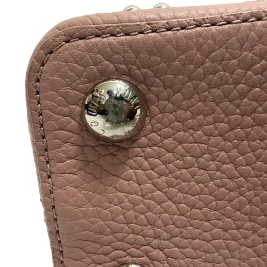 Louis Vuitton Mechanische Blumen Capucines BB Magnolia Tasche aus pinkem Taurillon-Leder - Image 5