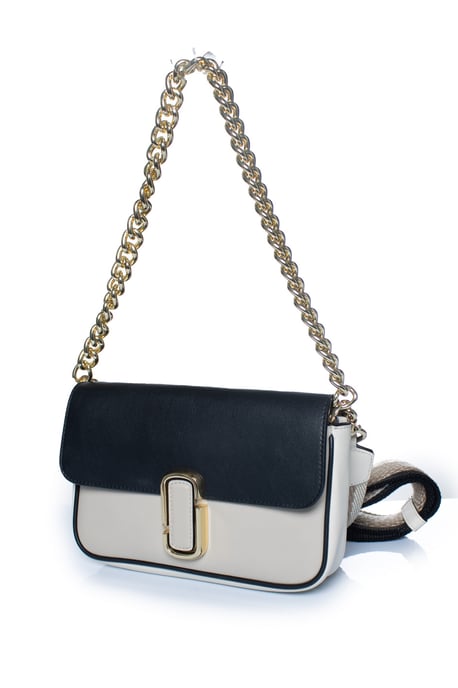 Marc Jacobs, J Marc Schultertasche in Beige/Schwarz - Image 2
