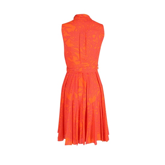 Diane von Furstenberg Harmony Lepic Kleid aus orangefarbenem Viskose - Image 3
