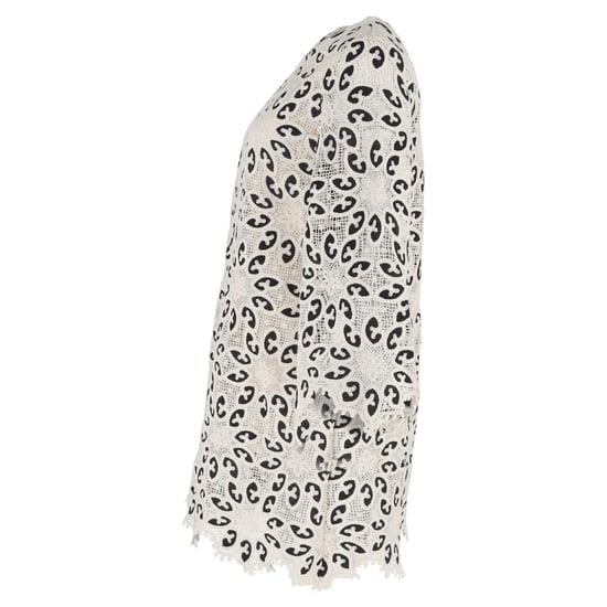 Zimmermann Ottie Minikleid aus weißer Baumwolle mit Bobbin-Spitze - Image 2