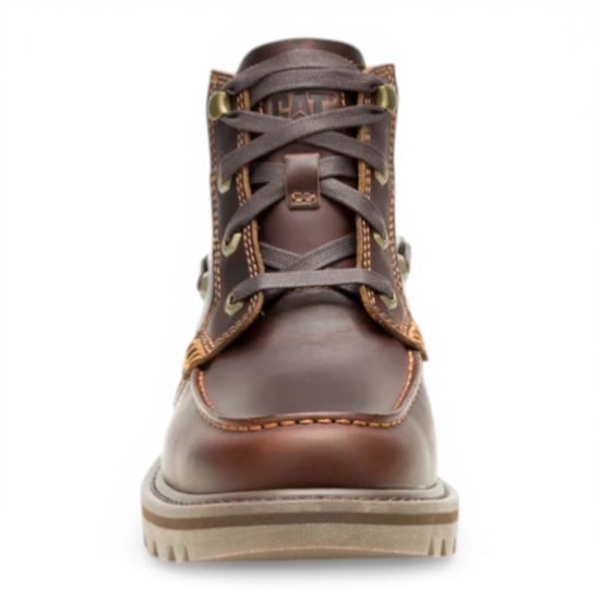 CAT (Caterpillar) Herren-Wanderstiefel aus hellbraunem Leder – Colorado Boat-Mid - Image 5
