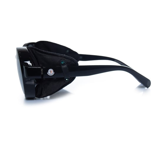 Moncler, runde Pilotenbrille mit verspiegelten Gläsern - Image 3