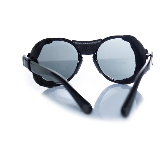 Moncler, runde Pilotenbrille mit verspiegelten Gläsern - Image 4