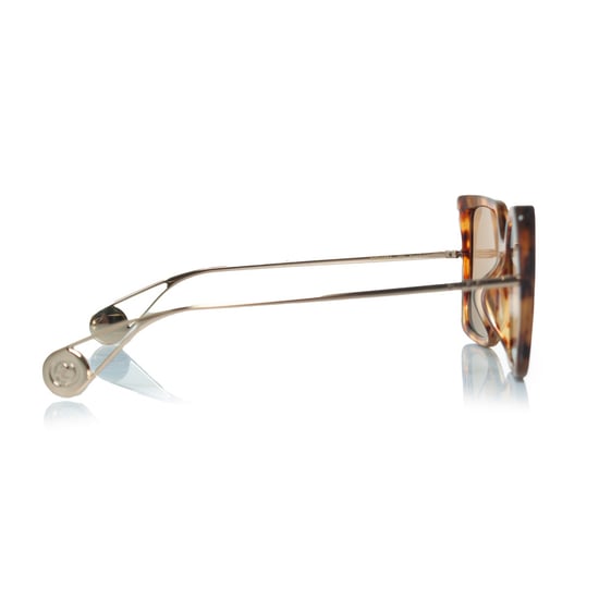 Gucci, braune oversized Havana-Sonnenbrille - Image 3