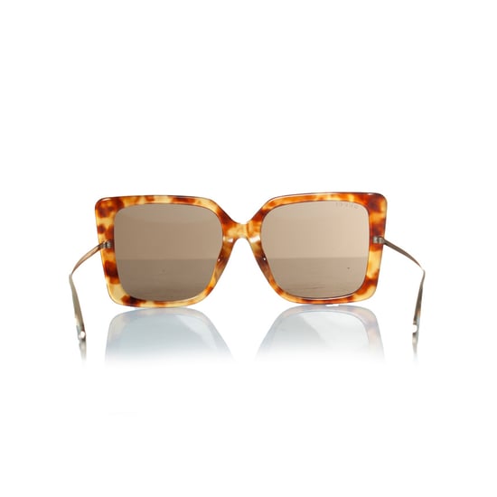 Gucci, braune oversized Havana-Sonnenbrille - Image 4