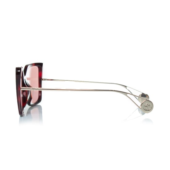 Gucci, rosa oversized Havana Sonnenbrille - Image 5