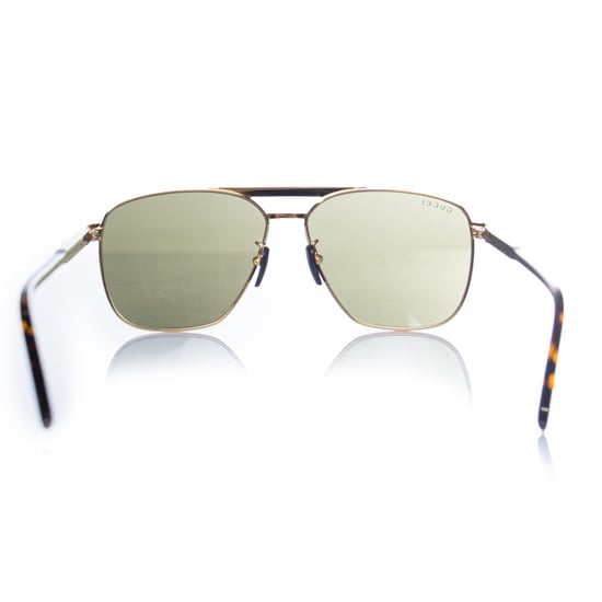 Gucci, goldene Flieger-Sonnenbrille - Image 4