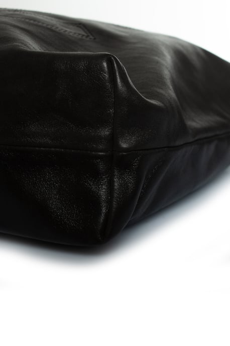 Chanel, Deca Coco 2-Wege Tote Tasche aus schwarzem Leder - Image 6