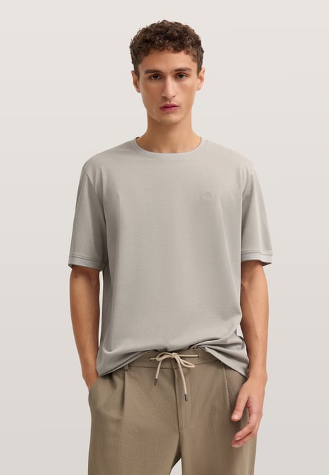 Bugatti Herren T-Shirt aus einem Baumwoll-Mix - Image 1