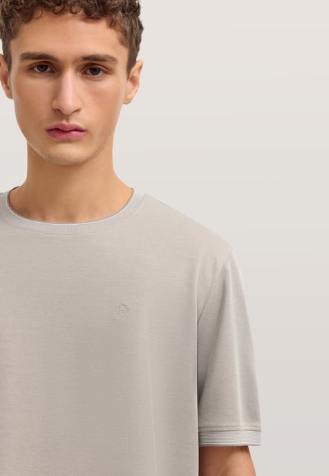 Bugatti Herren T-Shirt aus einem Baumwoll-Mix - Image 4