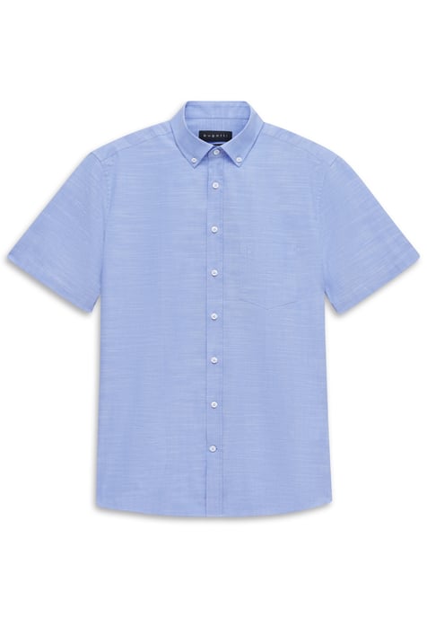 Bugatti Herren Kurzarm-Hemd Modern Fit mit Button-Down-Kragen - Image 3