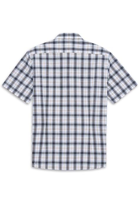 Bugatti Herren Kurzarm-Hemd Modern Fit mit einem Karo-Muster - Image 3