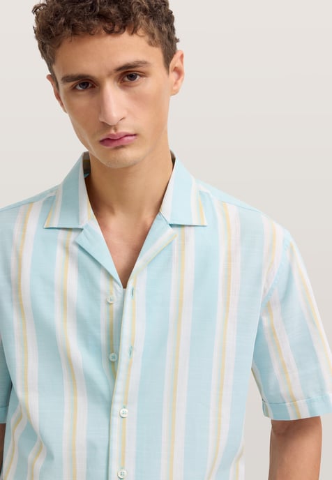 Bugatti Herren Kurzarm-Hemd Modern Fit aus reiner Baumwolle - Image 5