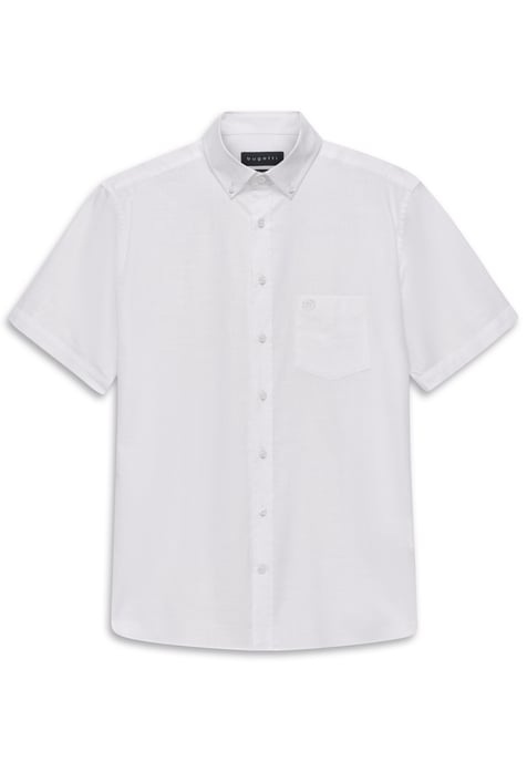 Bugatti Herren Kurzarm-Hemd Modern Fit mit Button-Down-Kragen - Image 3
