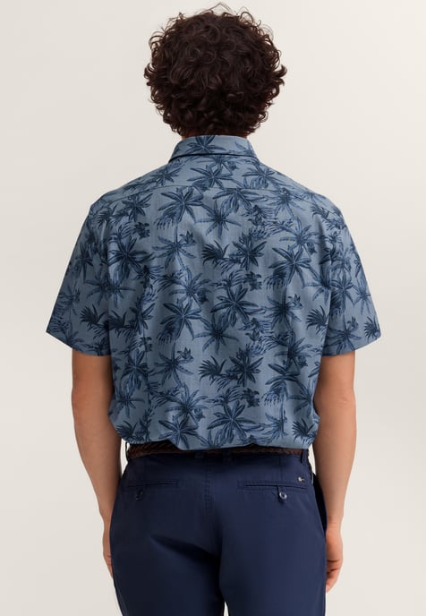 Bugatti Herren Kurzarm-Hemd Modern Fit mit Print - Image 2