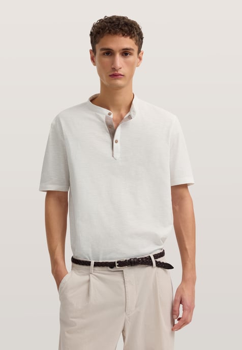 Bugatti Herren Poloshirt mit einem Stehkragen - Image 1