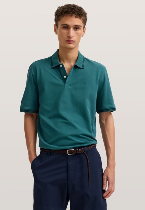 Bugatti Herren Poloshirt Modern Fit aus reiner Baumwolle - Image 1