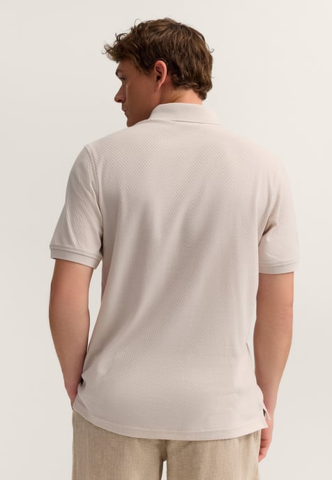 Bugatti Herren Poloshirt mit einer Baumwoll-Struktur - Image 2