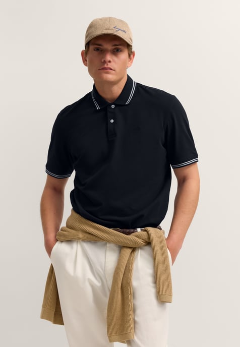 Bugatti Herren Poloshirt Modern Fit aus reiner Baumwolle - Image 1