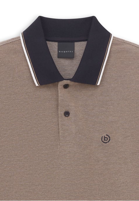 Bugatti Herren Poloshirt Modern Fit mit dezenter Stickerei - Image 2