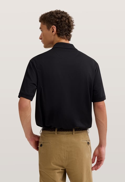Bugatti Herren Poloshirt mit kurzem Reißverschluss - Image 2