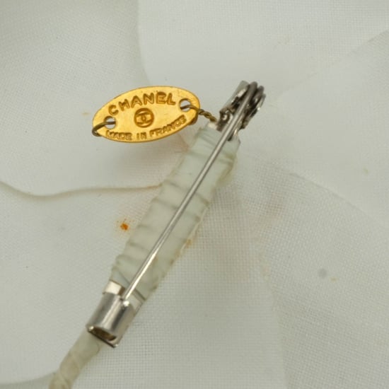 Chanel Stoffbrosche Kamelie - Image 3