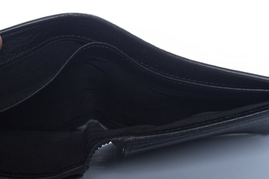Gucci, schwarze Ledergeldbörse mit Biene - Image 4