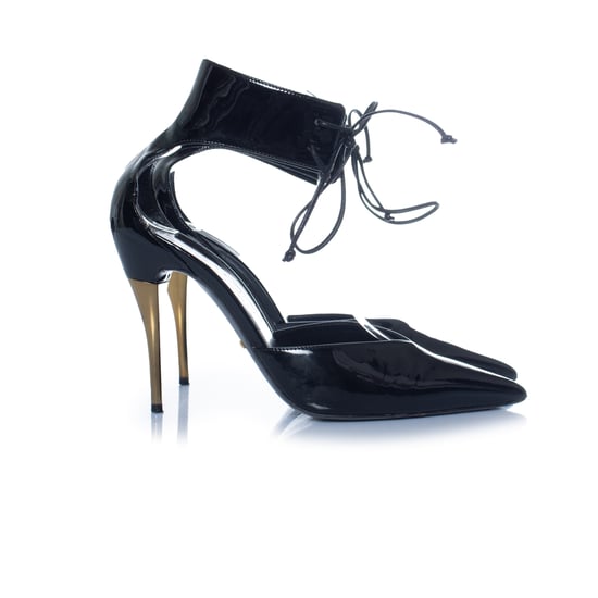Gucci, 90 mm Miranda Lacklederpumps - Image 3