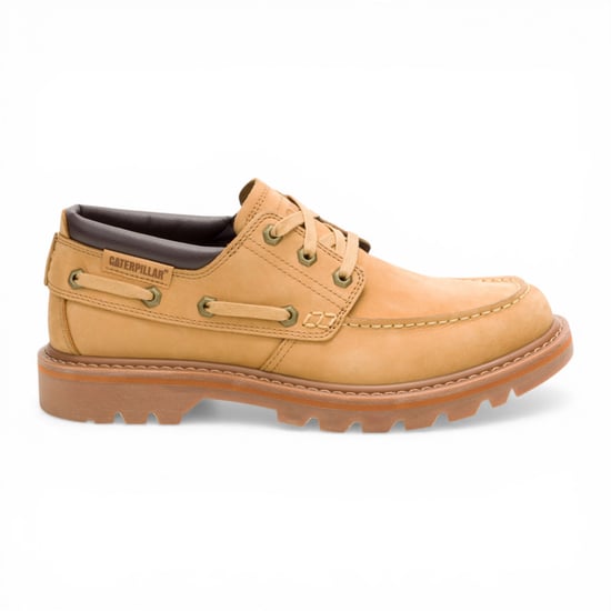 CAT (Caterpillar) Herren-Lederstiefel, honigbraun, niedrig geschnitten - Colorado Boat Lo - Image 1