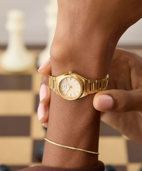 Timex Q Timex Continental Gold Damen Armbanduhr TW2Y68300 - Image 6