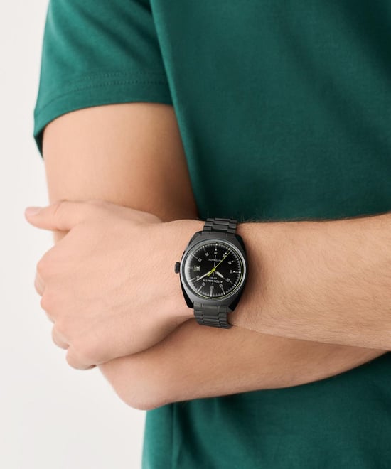 Aston Martin Zeitlos Ts2 Herren schwarze Uhr MTTS2S601 - Image 4