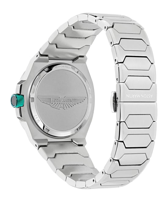 Aston Martin Icon Gpq Herren Silber Uhr MTIG2S604 - Image 2