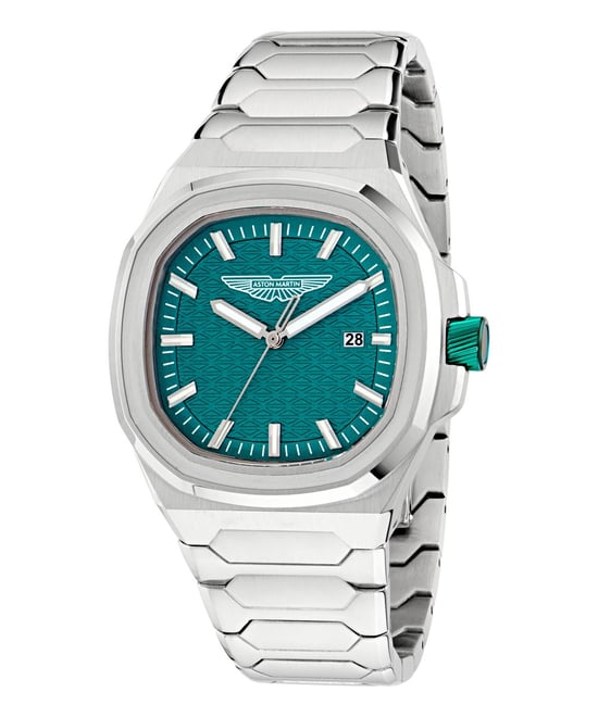 Aston Martin Icon Gpq Herren Silber Uhr MTIG2S604 - Image 3