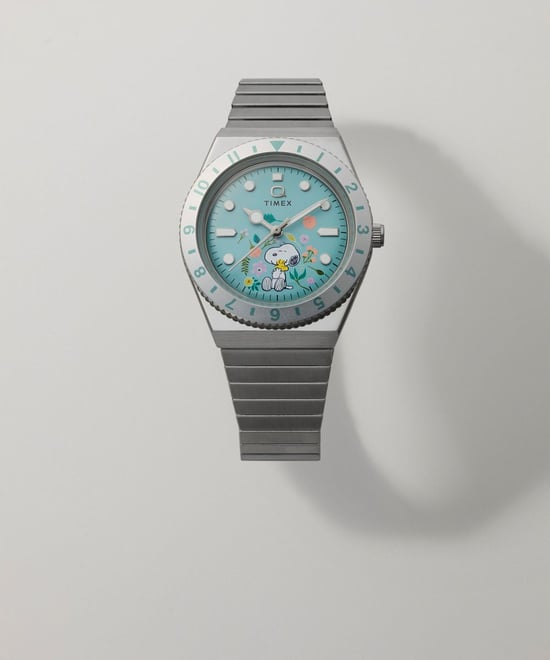 Timex Peanuts Q Timex Silber Damen Armbanduhr TW2Y52700 - Image 5