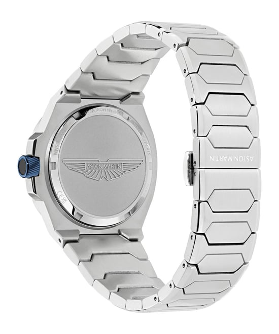 Aston Martin Icon Gpq Herren Silberne Uhr MTIG2S605 - Image 2