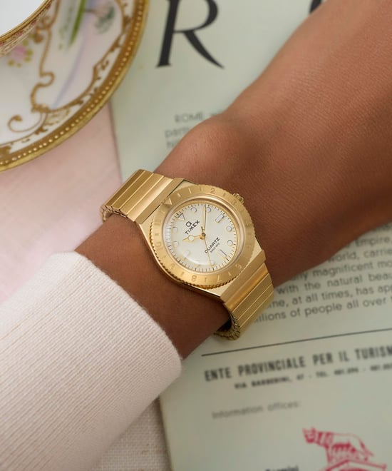 Timex Q Sport Gold Damen Armbanduhr TW2Y57500 - Image 6