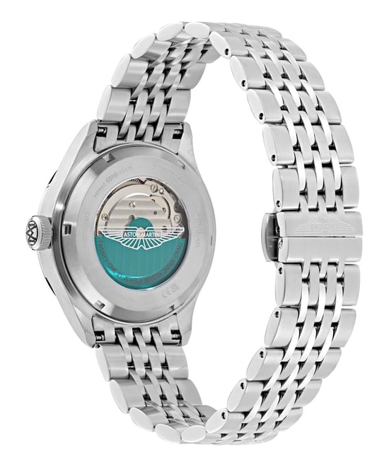 Aston Martin Timeless Ts1 Herren Silberne Uhr MTTS1S603 - Image 2