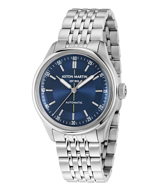 Aston Martin Timeless Ts1 Herren Silberne Uhr MTTS1S603 - Image 3