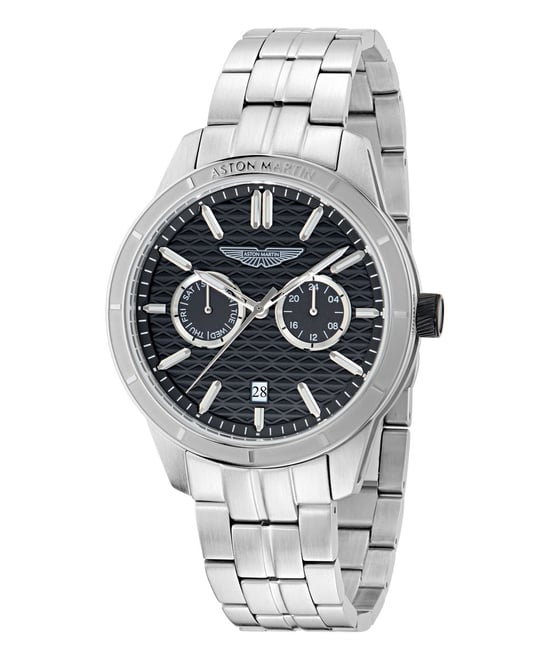 Aston Martin Icon Hdl Herren-Silberarmbanduhr MTIH2S603 - Image 3