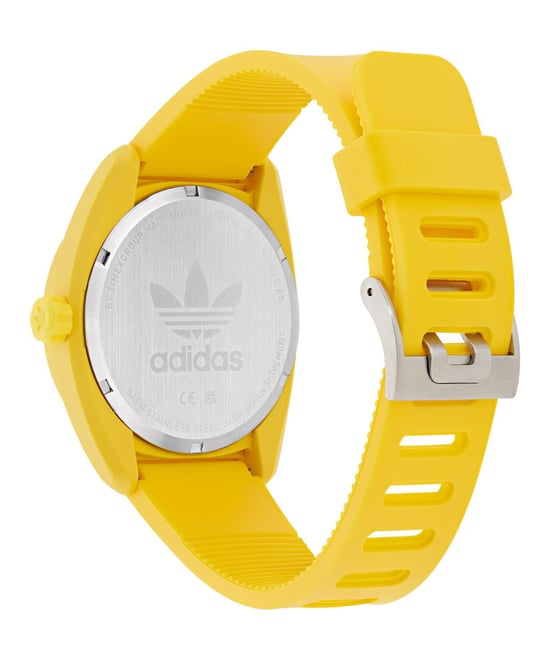 Adidas Originals Project Three Unisex Gelbe Uhr AOST26045 - Image 3