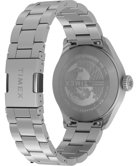Timex Waterbury Traditional Silber Herren Armbanduhr TW2Y70300 - Image 4